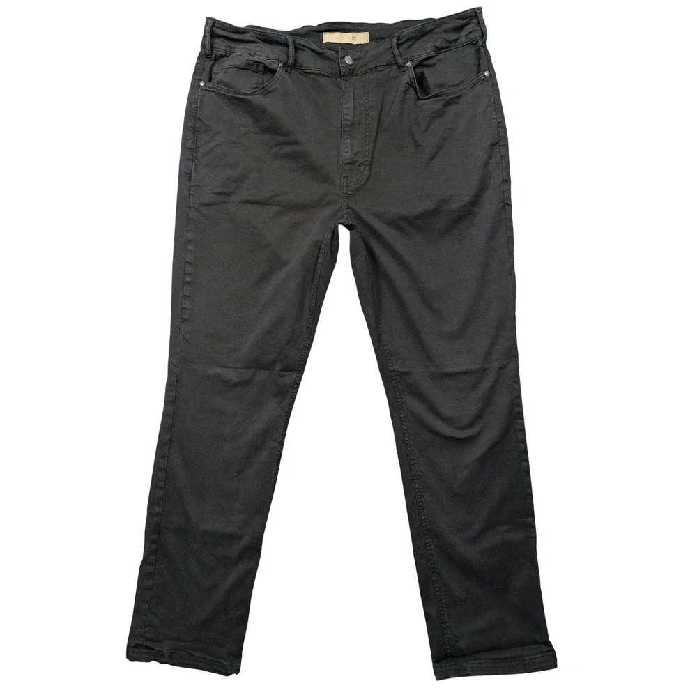 Joe's Jeans Mens 38x31 Black Straight Leg Stretch Denim 5 Pocket Casual Pants